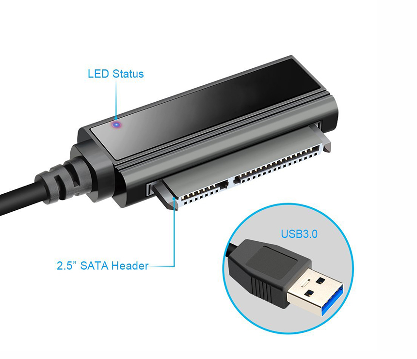 H810 USB 3.0 to SATA Converter Cable Adapter